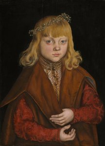 Saksonya Prensi by Lucas Cranach the Elder