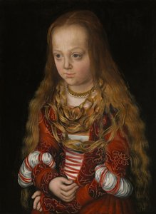 Saksonya Prensesi, c. 1517. by Lucas Cranach the Elder