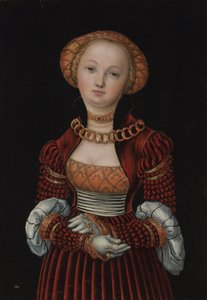 Bir Kadının Portresi by Lucas Cranach the Elder