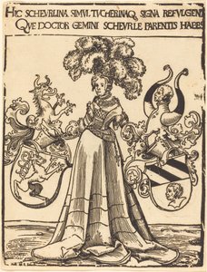 Scheurl ve Tucher Bookplate by Lucas Cranach the Elder