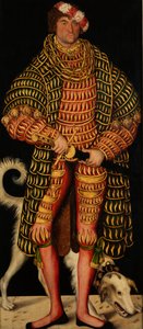 Almanca: Herzog Heinrich der Fromme (1473-1541) Dindar Henry Dükü by Lucas Cranach the Elder