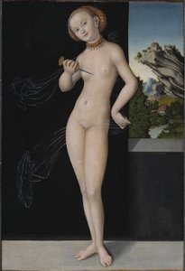 Lucretia, 1528 by Lucas Cranach the Elder