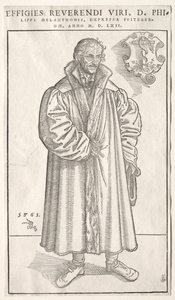 Philip Melanchthon. by Lucas Cranach the Elder