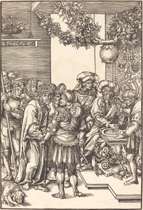 Pilatus Ellerini Yıkamak by Lucas Cranach the Elder