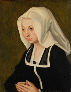 bir kadın portresi by Lucas Cranach the Elder