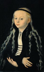 Genç bir kızın portresi (muhtemelen Magdalena Luther