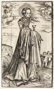 Aziz Barbara. by Lucas Cranach the Elder