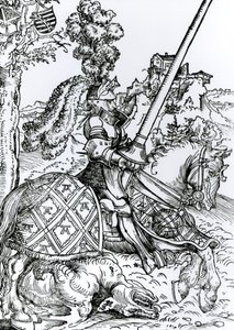 Atlı Aziz George, 1507 by Lucas Cranach the Elder