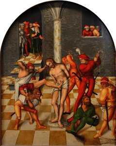 İsa'nın Kırbaçlanması, 1538 by Lucas Cranach the Elder