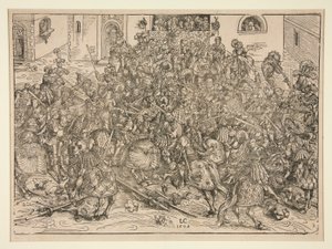 Dördüncü Turnuva by Lucas Cranach the Elder