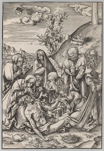 Tutku: Ağıt, 1509. by Lucas Cranach the Elder