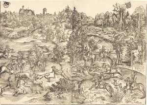 geyik avı by Lucas Cranach the Elder