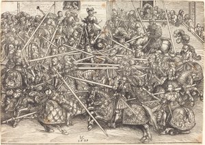 Üçüncü Turnuva by Lucas Cranach the Elder