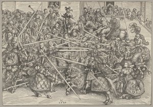 Üçüncü Turnuva, 1509. by Lucas Cranach the Elder