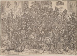 Turnuva, 1509 by Lucas Cranach the Elder