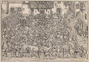 Turnuva, 1509 by Lucas Cranach the Elder