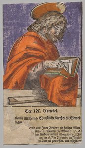 İsa, Havariler ve Aziz Paul'den Daha Az Yakup by Lucas Cranach the Elder, After