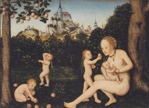 Hayır kurumu by Lucas Cranach the Younger