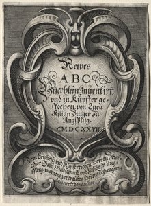 Yeni ABC Kitapçığı, 1627. by Lucas Kilian