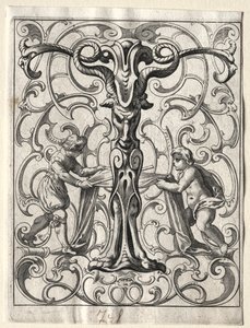 Yeni ABC Kitapçığı: T, 1627. by Lucas Kilian