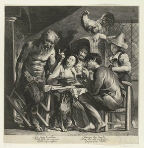 satir ve köylü by Lucas Vorsterman (I)
