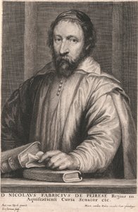 D. Nicolaus Fabricius de Peirese by Lucas Vorsterman