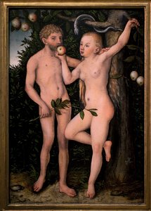 Adem ve Havva. Lucas Cranach