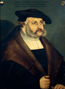 Wise (Torgau) olarak bilinen Saksonya Kralı III. by Lucas the Elder Cranach
