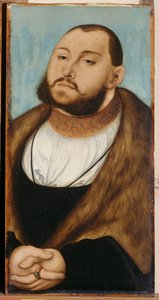 John Frederick I, Saksonya Elector (1503-1554), Cranach, Lucas, the Elder (1472-1553). ahşap üzerine yağ by Lucas the Elder Cranach