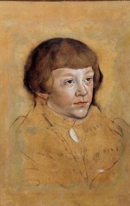 Yaşlı Lucas Cranach (1472-1553) tarafından bir Saksonya Prensi Çizimi Portresi by Lucas the Elder Cranach