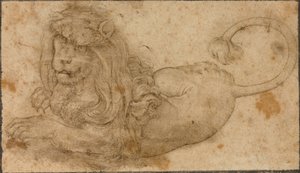 Aslan Çalışması by Lucas the Elder Cranach