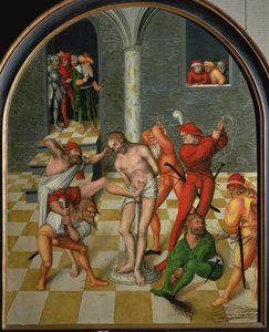 İsa'nın Kırbaçlanması by Lucas the Elder Cranach