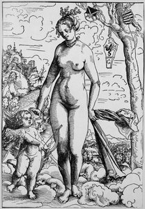 Venüs ve Amor by Lucas the Elder Cranach
