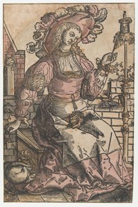 dönen kadın by Lucas van Leyden (attributed to)