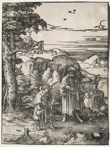 İbrahim İshak'ı Kurban Edecek by Lucas van Leyden