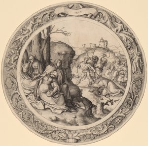 Haç Taşıyan İsa by Lucas van Leyden