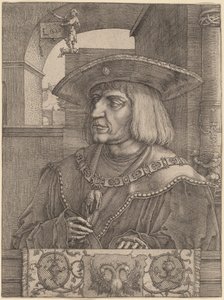 İmparator Maximilian I by Lucas van Leyden