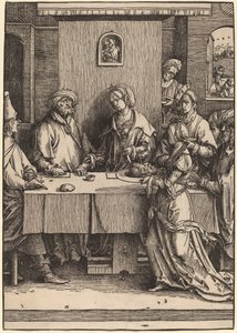 Herod ve Herodias by Lucas van Leyden