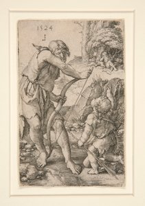 Lemek ve Kabil by Lucas van Leyden