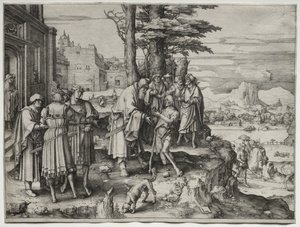 Prodigal Oğlunun Dönüşü by Lucas van Leyden