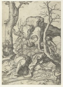 Simson ve Delila by Lucas van Leyden