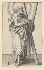 Aziz Andrew, yaklaşık 1510. by Lucas van Leyden