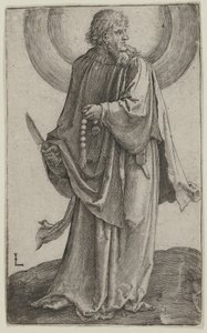 Aziz Bartholomew, c.1511 (gravür) by Lucas van Leyden
