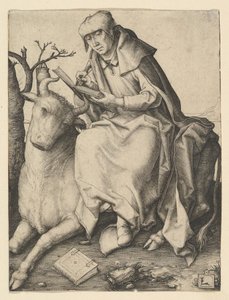 Aziz Luke, yaklaşık 1508. by Lucas van Leyden