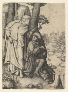 Susanna ve İki Yaşlı, yak. 1508. by Lucas van Leyden