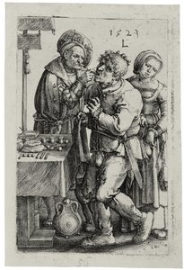 Diş Hekimi, 1523 by Lucas van Leyden