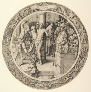 Döngüsel Tutkudan Kırbaçlanma, 1509. by Lucas van Leyden