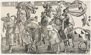 Dokuz Kahraman: Joshua, David, Judas Maccabees by Lucas van Leyden