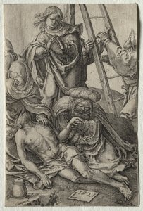 Tutku: Haçtan İniş, 1521. by Lucas van Leyden