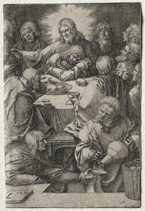 Tutku: Son Akşam Yemeği by Lucas van Leyden
